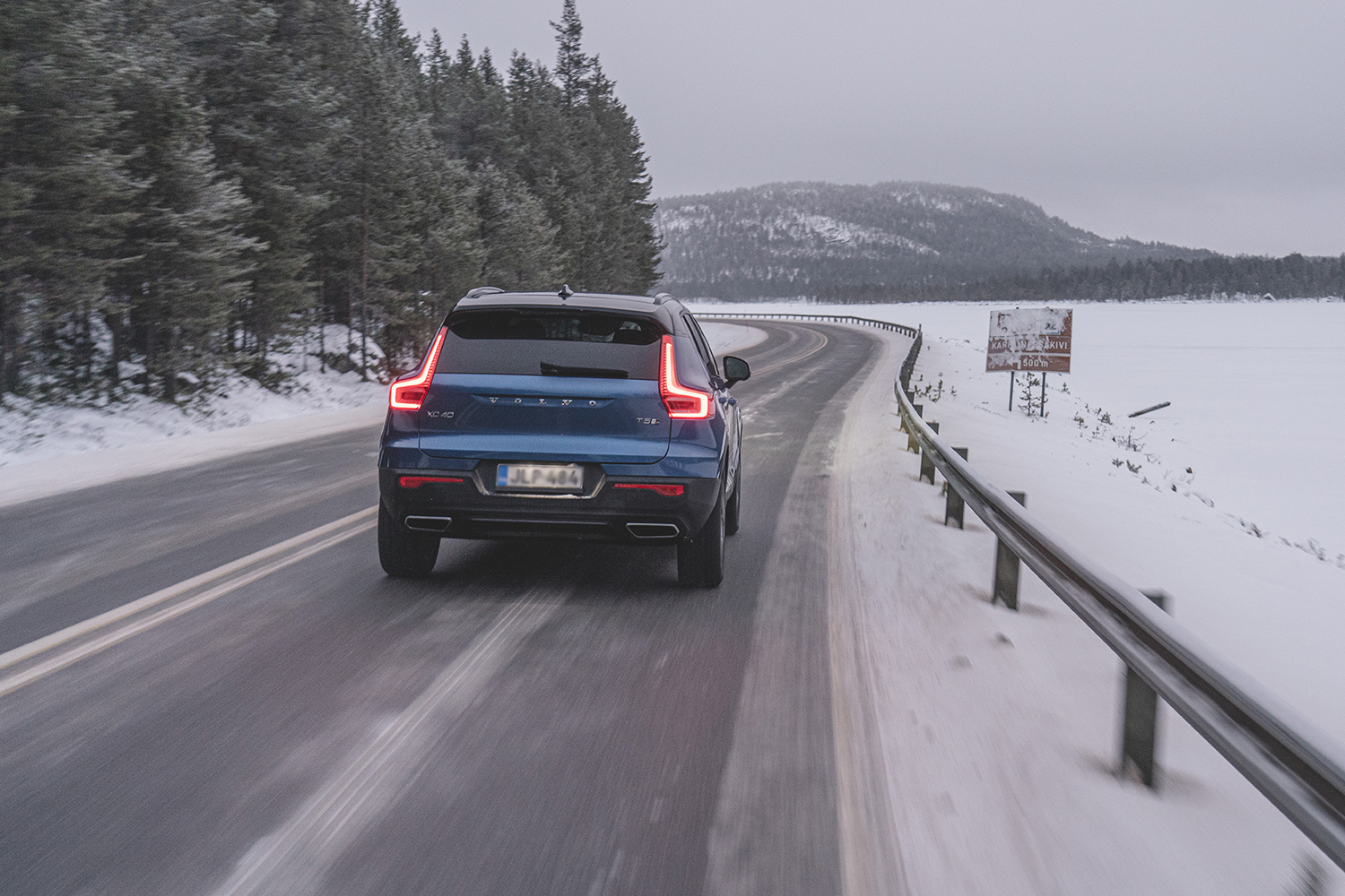 Ensure a safe following distance from the car in front of you when driving